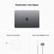 Apple MacBook Air 13,6" (M2 8C CPU, 10C GPU, 2022) 8/512Gb (space gray) (MLXX3)